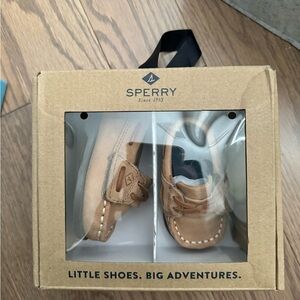 Sperry Kids Brown Moccasins